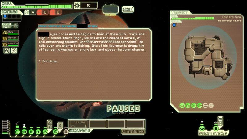 Illustration for article titled FTL: Faster Than Light Modded To Run A Marriage Proposal